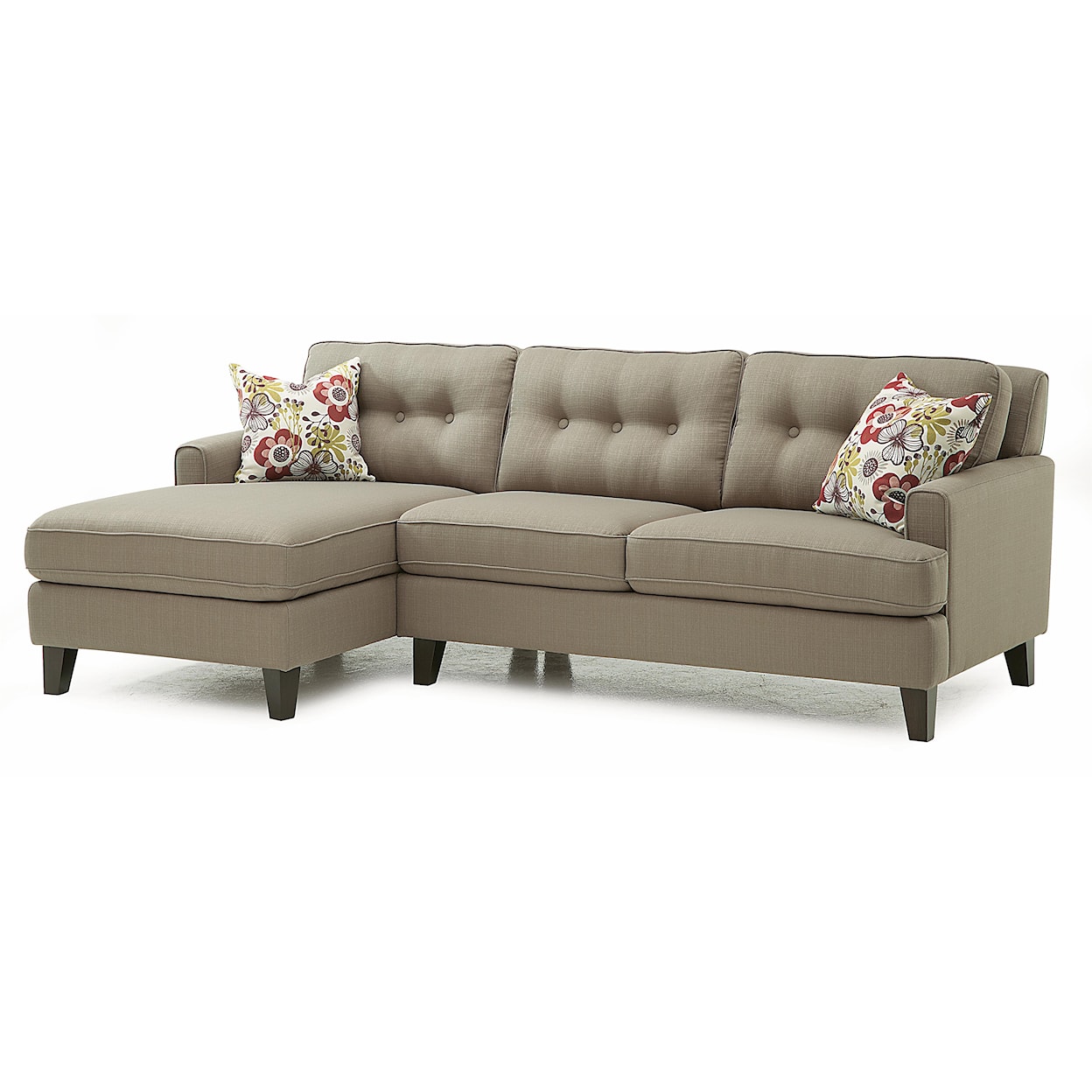 Palliser Barbara Two Piece Sectional Sofa with LHF Chaise