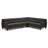 Two Piece Sectional Sofa with LHF Sofa Split