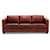 Palliser Barrett  Contemporary Sofa with Decorative Track Arms and Cushion Tufting