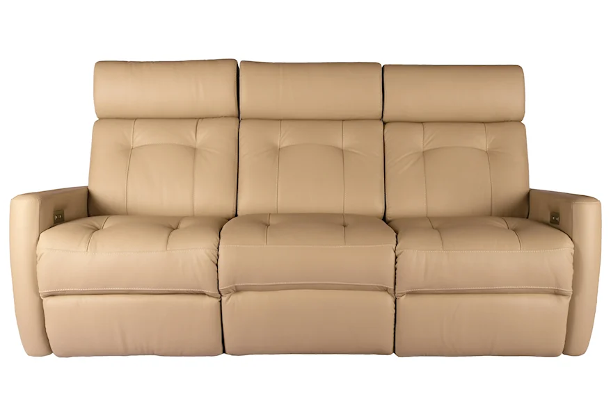 Braemore Power Reclining Sofa by Rockwood at Bennett's Furniture and Mattresses