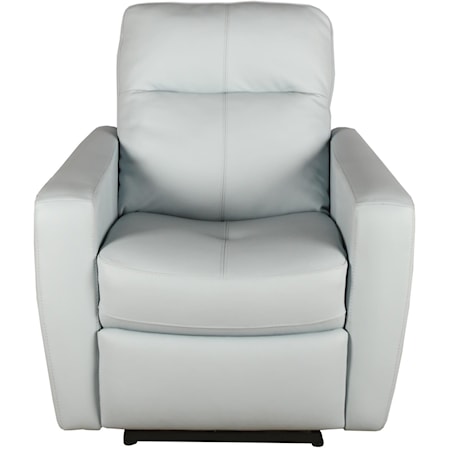 Leather Dual Power Recliner