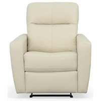 Contemporary Wallhugger Recliner with Power