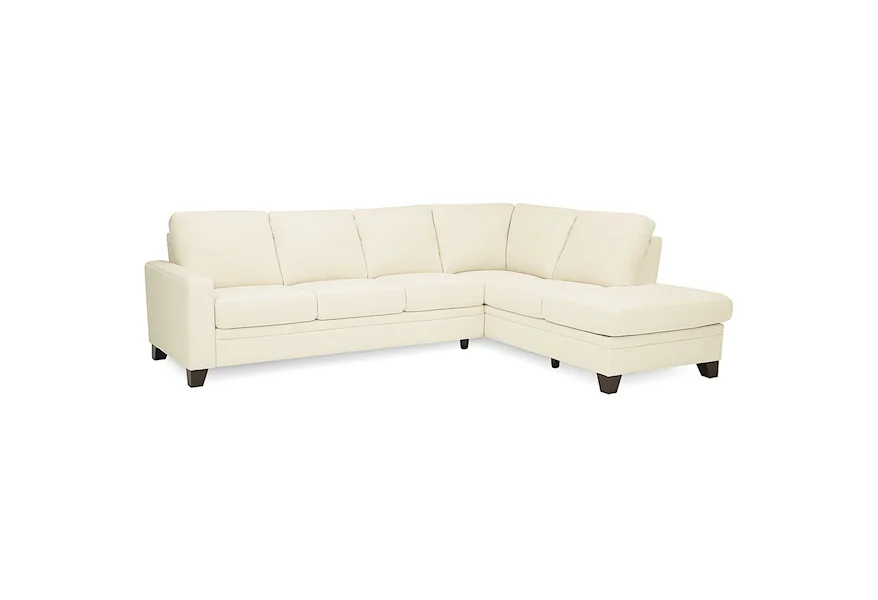 Creighton Right Hand Facing Chaise Sectional by Palliser at Furniture and ApplianceMart