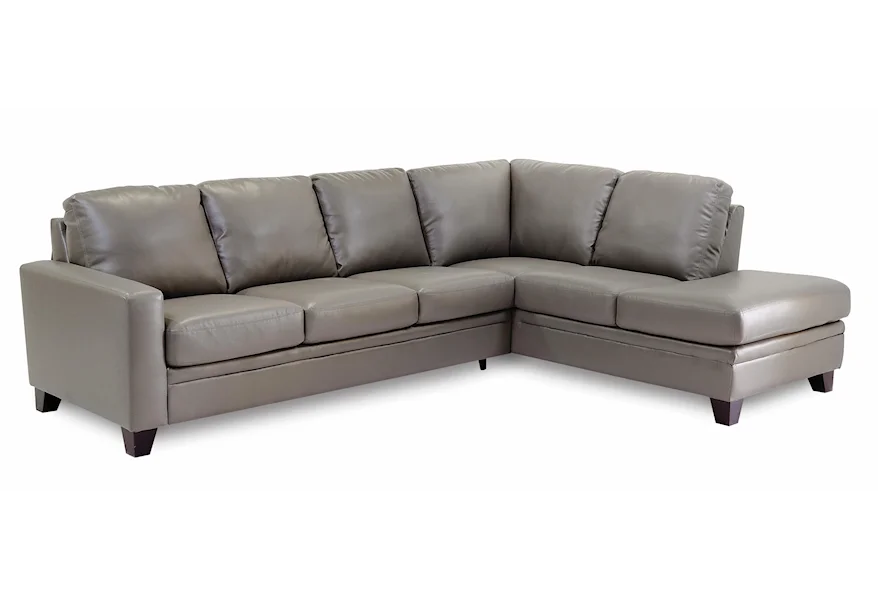 Creighton Right Hand Facing Chaise Sectional by Palliser at Reeds Furniture