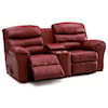 Palliser Durant Manual Reclining Console Loveseat