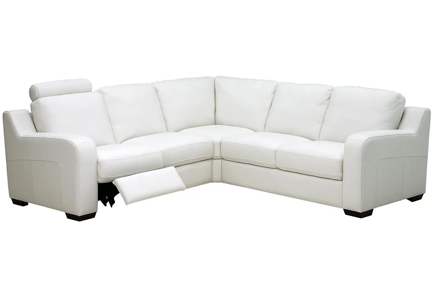 Flex Reclining Sectional Sofa by Palliser at Furniture and ApplianceMart