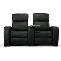 2 Piece Home Theater Group with One Table and Grommet