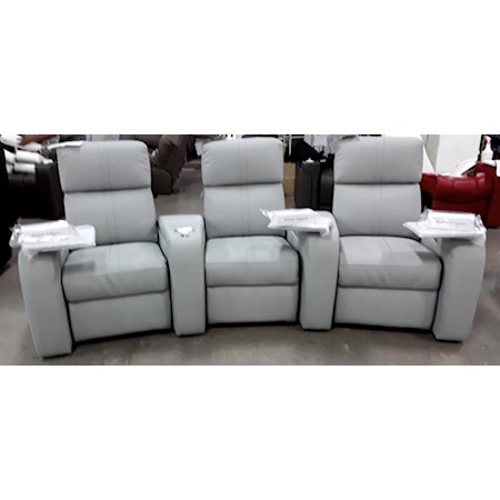 3 PC Power Reclining Home Theatre Sectional