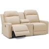 Palliser Forest Hill Console Loveseat Manual Reclin