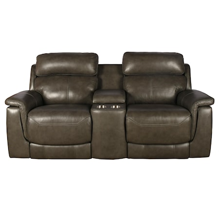 Power Loveseat with Console
