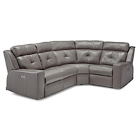 4 Piece Power Reclining Sectional