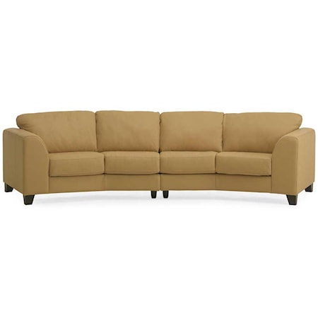 Four Seat Angled Sofa