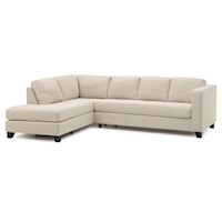 Contemporary Sectional Sofa with Left Facing Chaise