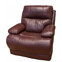 Power Reclining Wallhugger with Power Headrest and Power Lumbar Support