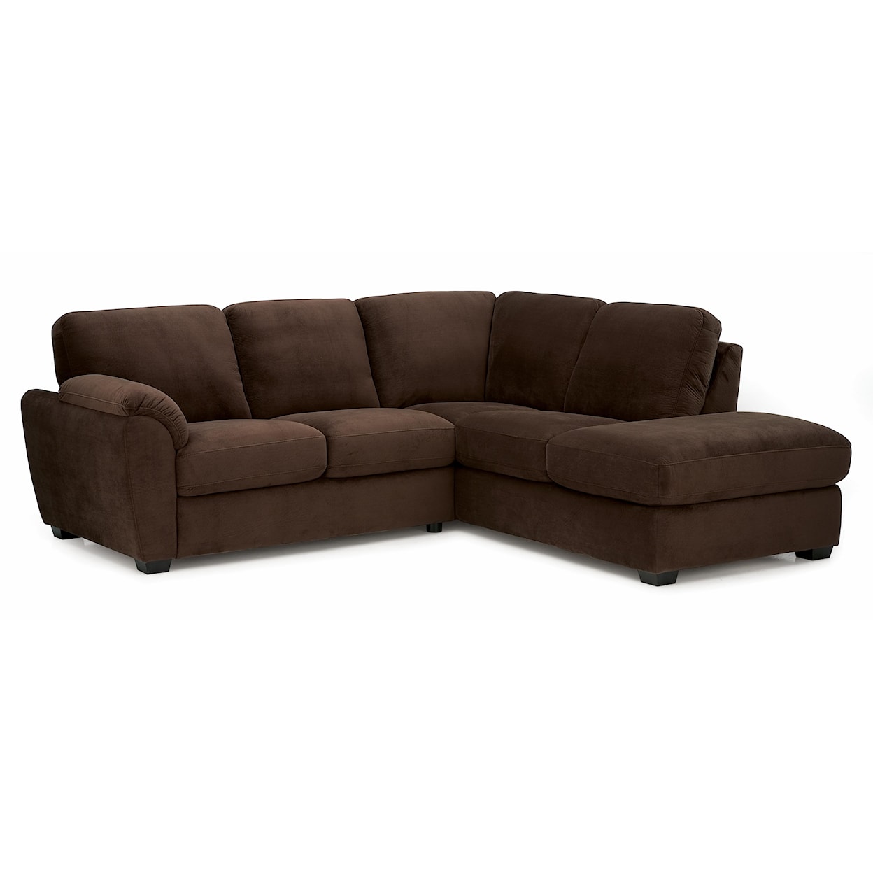 Palliser Lanza Two Piece Sectional Sofa with LHF Chaise 