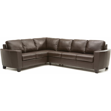 Contemporary 2-piece Sectional