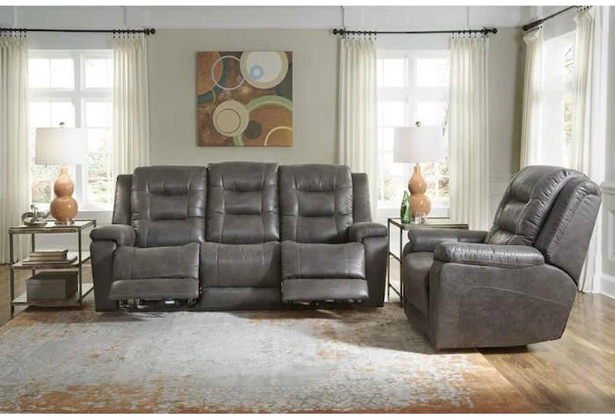 Leighton Power Reclining Sofa by Palliser at Stoney Creek Furniture 