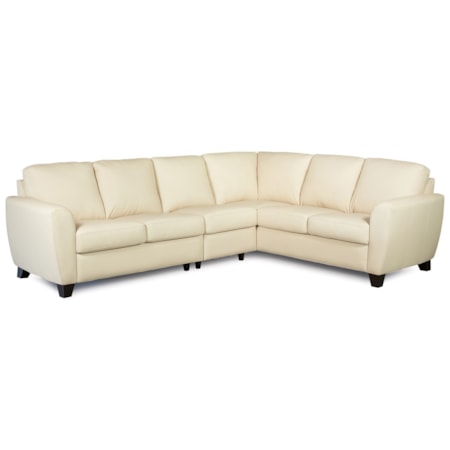 5-Seat Sectional Sofa with RAF Corner Piece