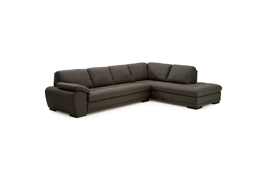 Miami Contemporary Sectional Sofa with Chaise by Palliser at Belfort Furniture