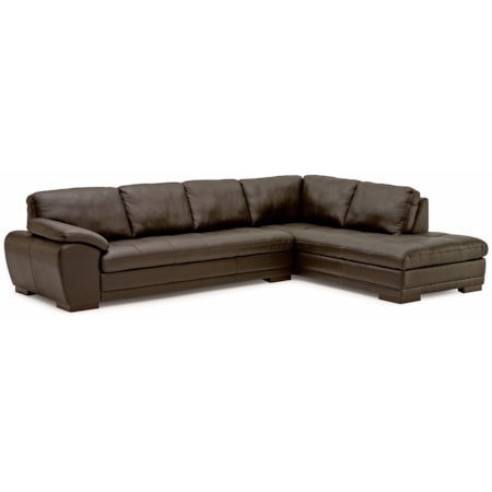 Contemporary Sectional Sofa with Chaise