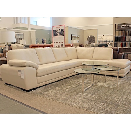 Contemporary Sectional Sofa with Chaise