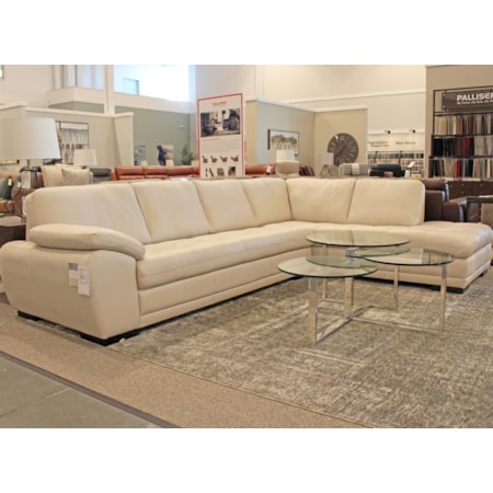 Contemporary Sectional Sofa with Chaise
