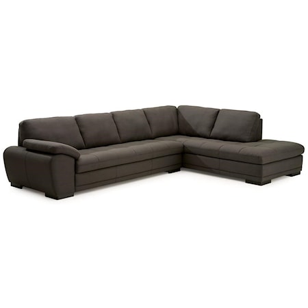 Contemporary Sectional Sofa with Chaise