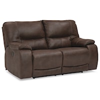 Casual Power Reclining Loveseat