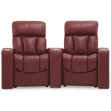 2-Seat Reclining Home Theater Seating