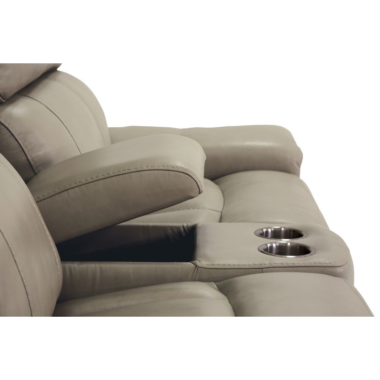 Palliser Powell  Power Reclining Loveseat w/ Console