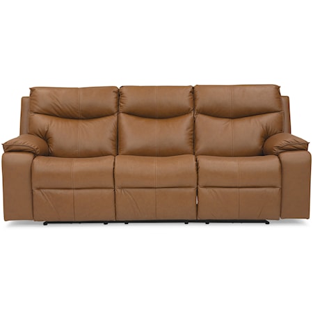 Providence Casual Manual Reclining Sofa with Pillow Arms