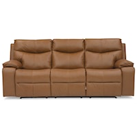 Providence Casual Manual Reclining Sofa with Pillow Arms