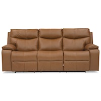 Contemporary Sofa w/ Power Recline