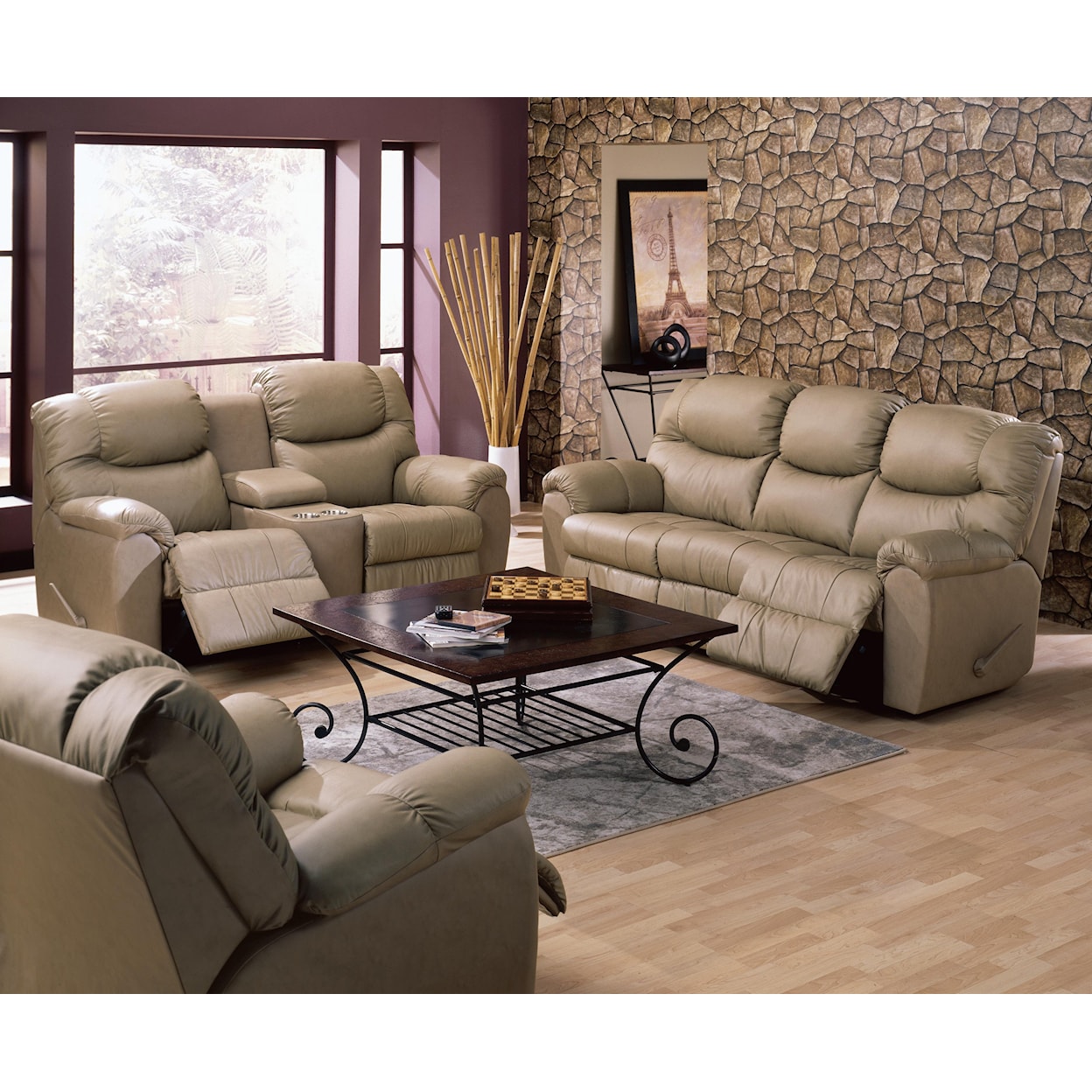 Palliser Regent Regent Upholstered Power Reclining Loveseat