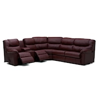 Casual Reclining Sectional Sofa