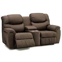 Reclining Console Loveseat with Cupholders