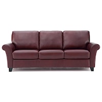 Transitional Sofa with Flared Arms