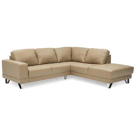 Contemporary 2-Piece Sectional