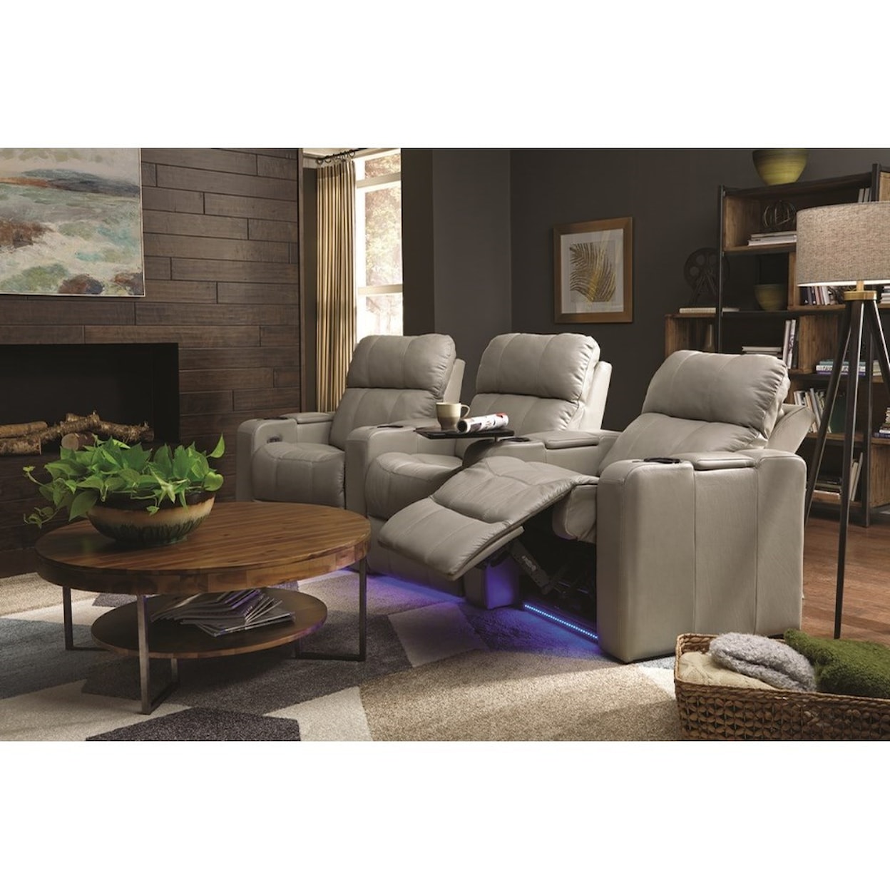 Palliser Soundtrack Triple Power Theater Recliner