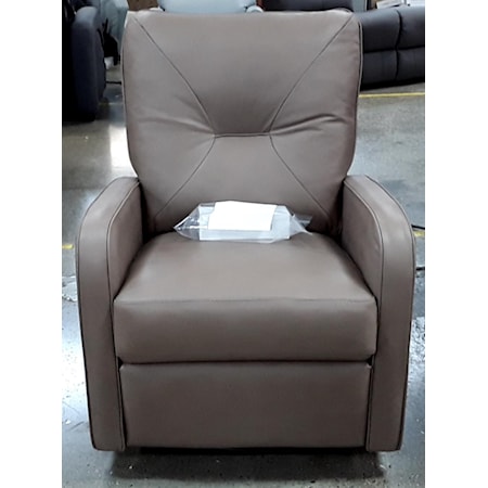 Swivel Glider Leather Power Recliner