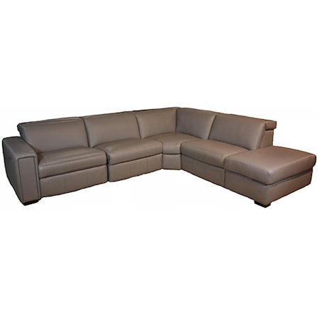 4 Piece Reclining Sectional