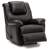 Power Rocker Recliner with Pillow Arms