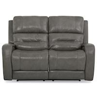 Power Reclining Loveseat with Power Headrests