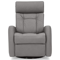 Swivel Glider Power Recliner with Power Headrest