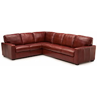 Contemporary 2 pc. Sectional with LHF Sofa Split