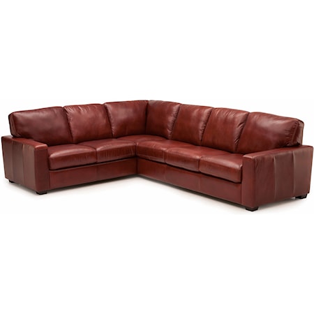 Contemporary 2 pc. Sectional with LHF Sofa Split