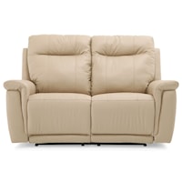 Reclining Loveseat with Pillow Arms