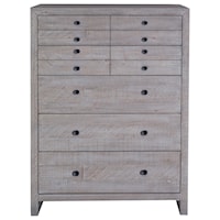 Contemporary Chest of 5 Drawers