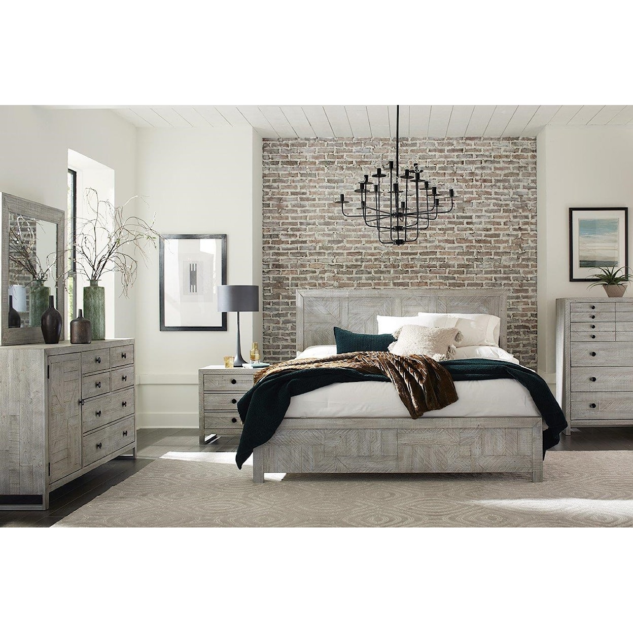 Palmetto Home Studio 20 King Panel Headboard