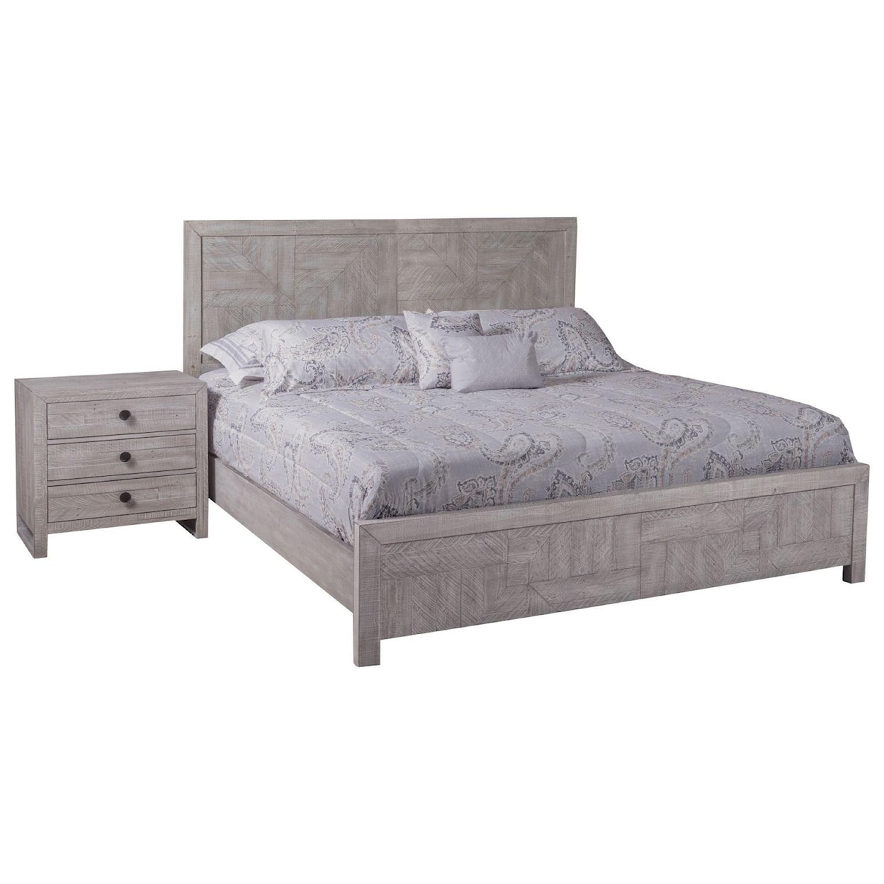 Palmetto Home Studio 20 King Panel Bed